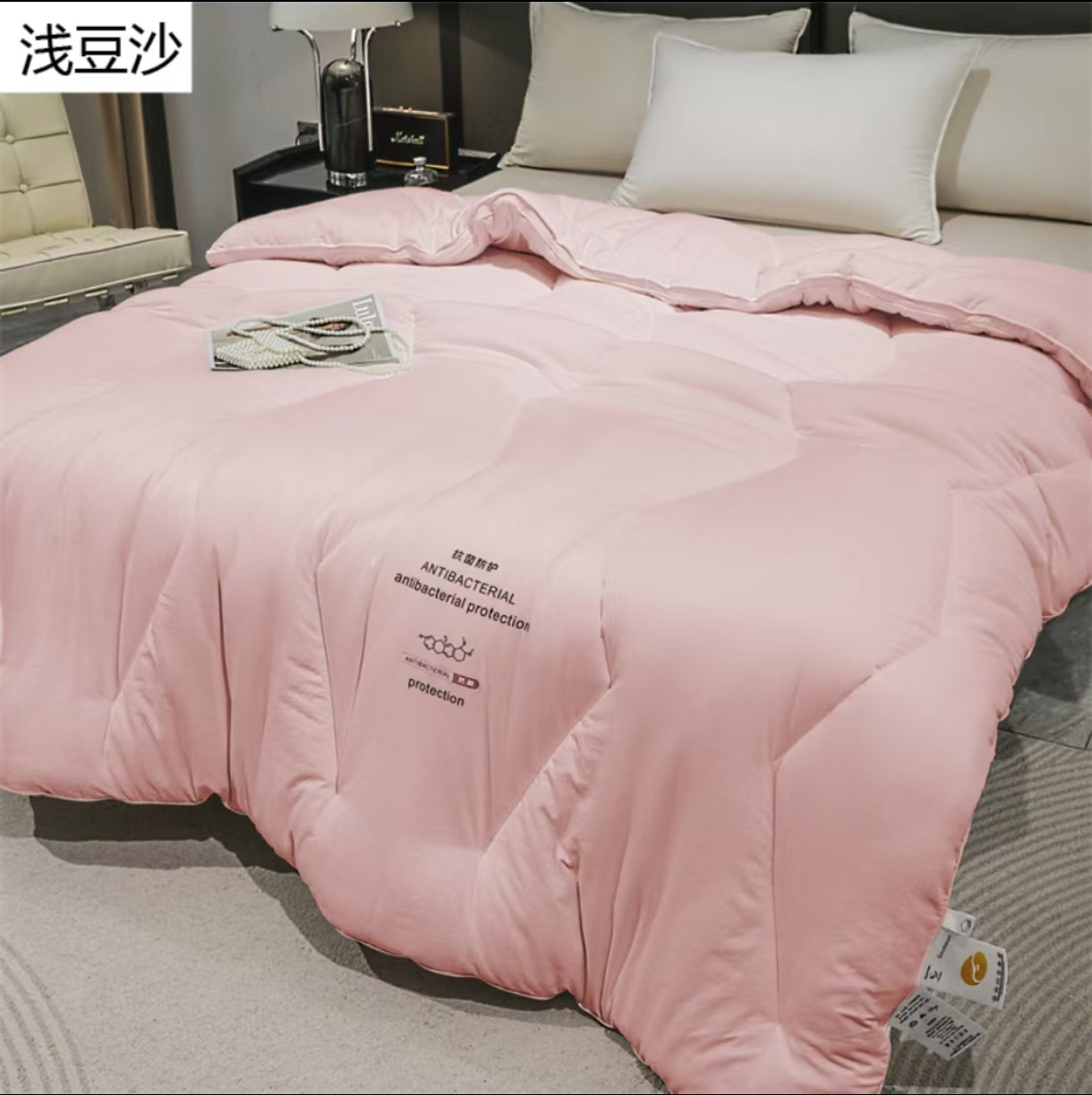 Tencel cotton soybean winter quilt 200*230cm winter warm quilt for dormitory