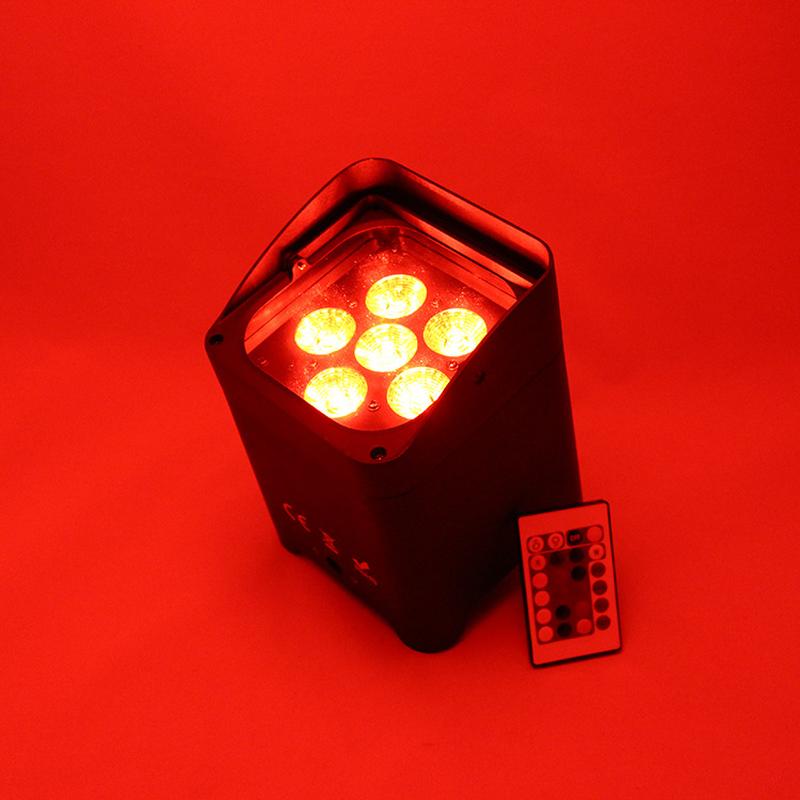 wholesale battery wireless led par light full color three-in-one washing light performance ktv wedding stage lights bar lamp Specification drawing