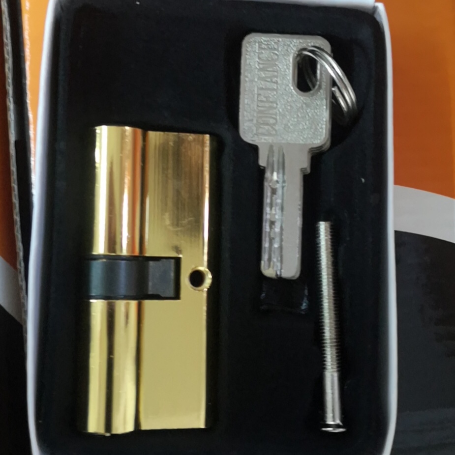 Imitation gold zinc alloy lock core lock head lock head lock head lock head lock head Lock head 11