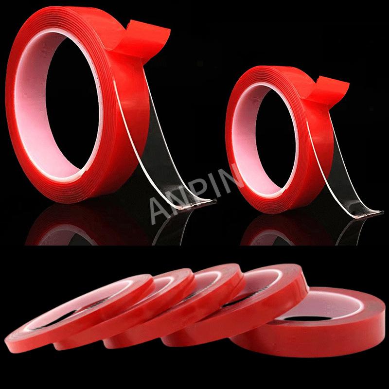 transparent nail double-sided adhesive tape wear nail display adhesive tape cut-free high-adhesive double-sided adhesive tape transparent crystal adhesive tape Specification drawing