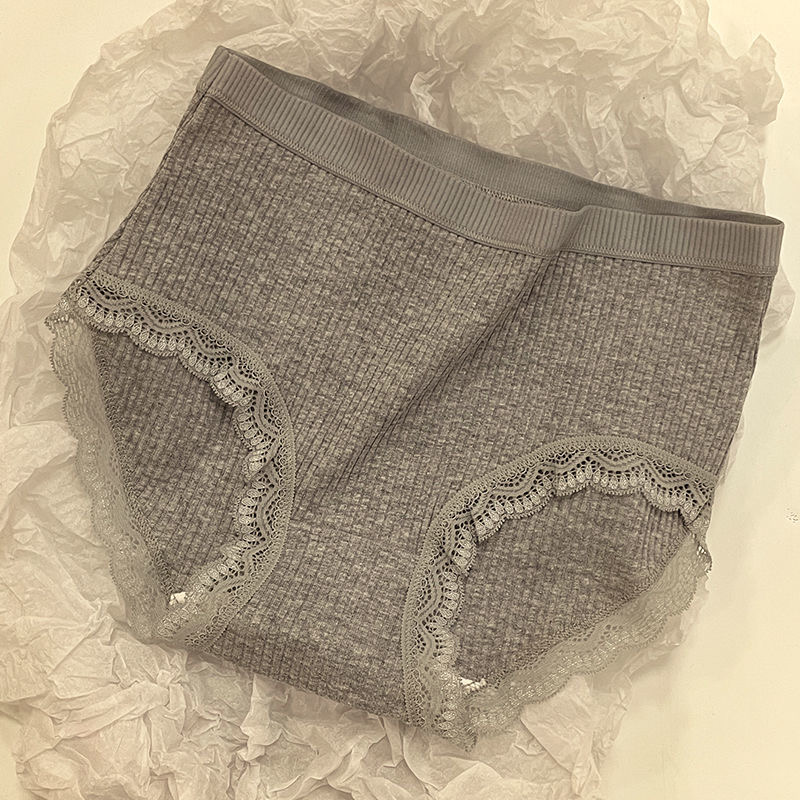 蕾丝内裤女士性感透明火辣中腰少女日系超薄韩版抗菌三角裤12231