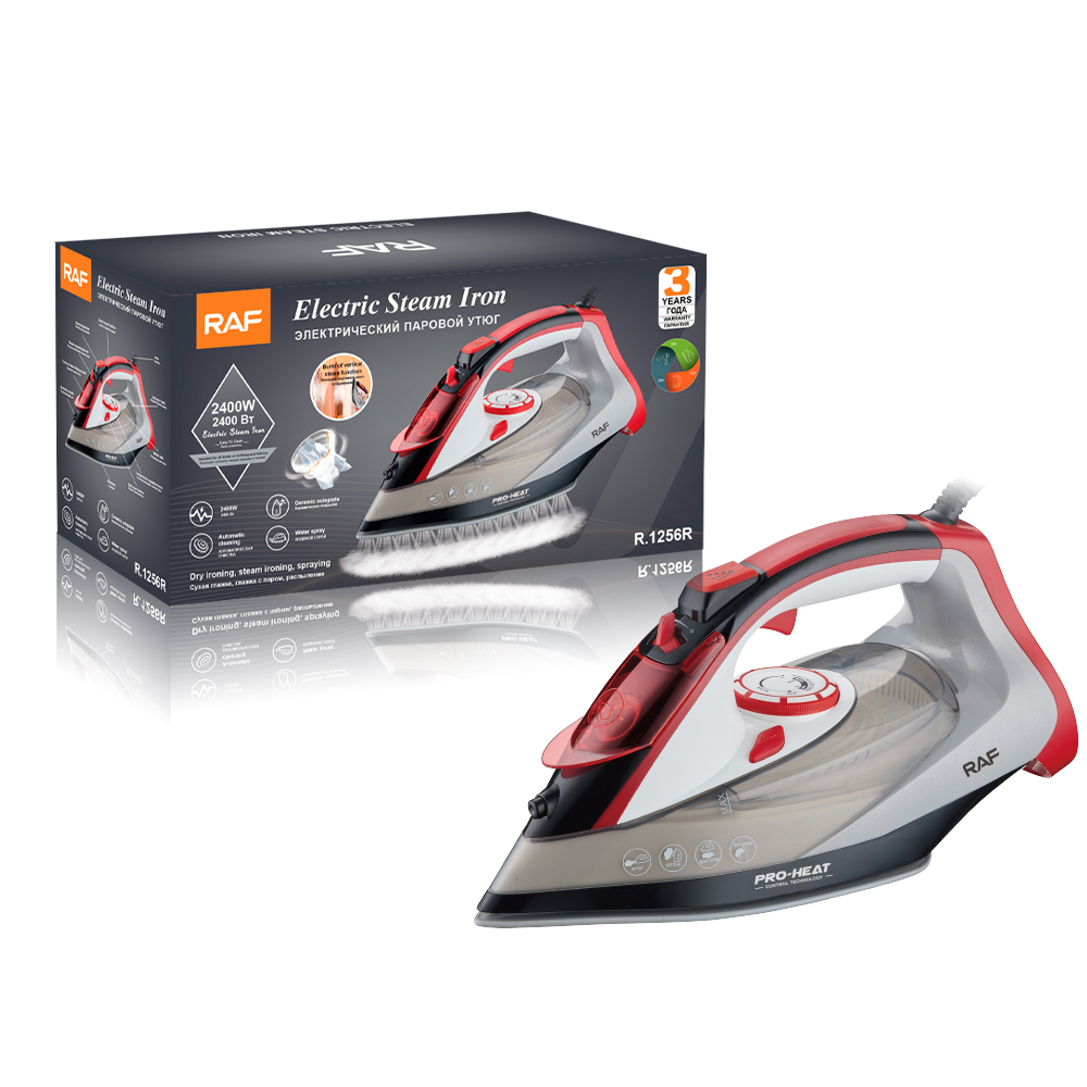 RAF Cross-border English European standard new ceramic floor electric iron Hotel supplies bestseller, Iron Electric ironing R.1256 Specification image