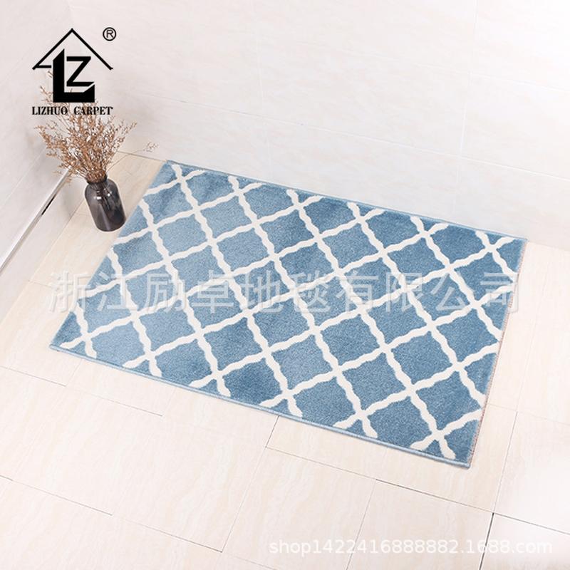 fresh simple home carpet water-absorbing non-slip mat machine washable easy care bathroom room door mat