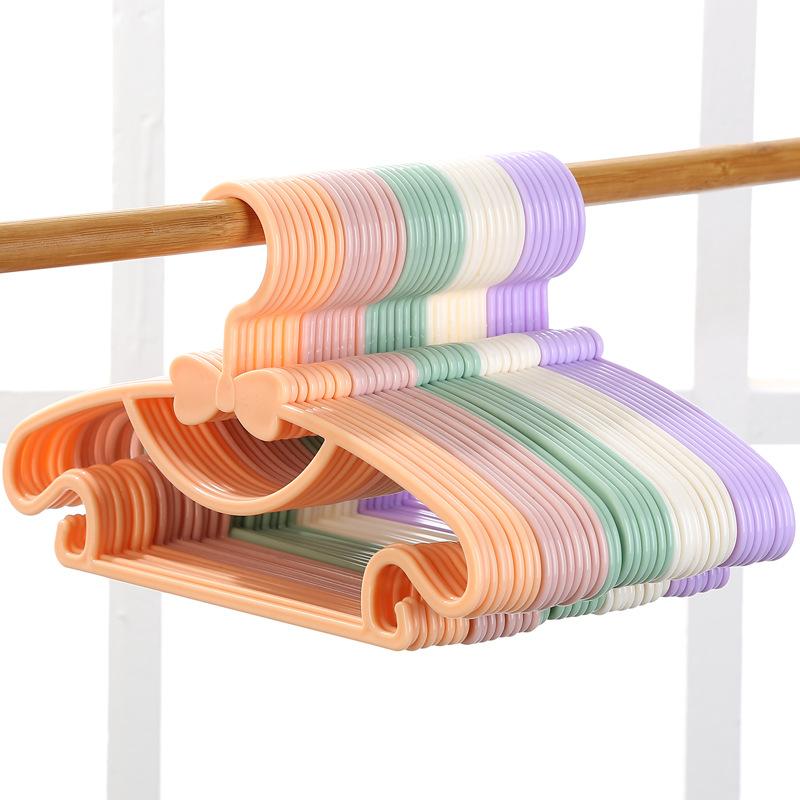children's clothes hanger baby and infant clothes hanger kids clothes hanger cartoon clothes hanger plastic non-slip hanger hanger