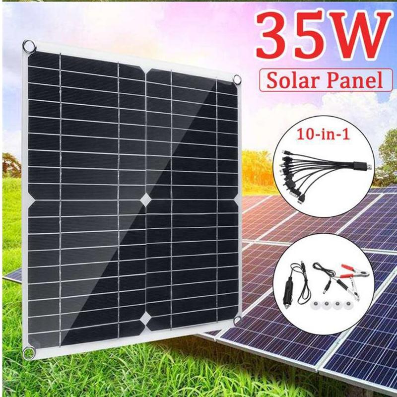 20w battery solar charger 18v 50w outdoor solar panel boat battery charger assembly