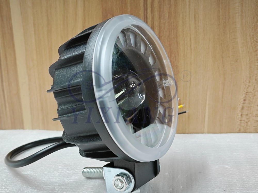 LED射灯（3.5寸RGB流水圆形工作灯）产品图