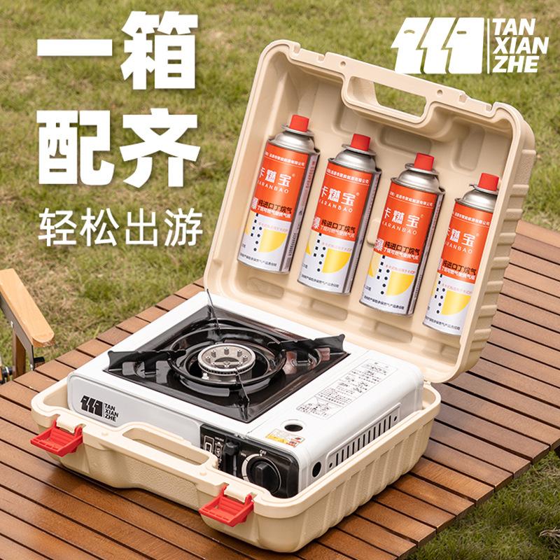 portable gas stove outdoor outdoor stove cookware cass portable gas stove gas gas integrated camping storage bag
