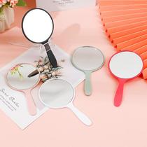 small round mirror wholesale handle mirror cute dressing mirror printable lg desktop handheld mirror plastic portable mirror