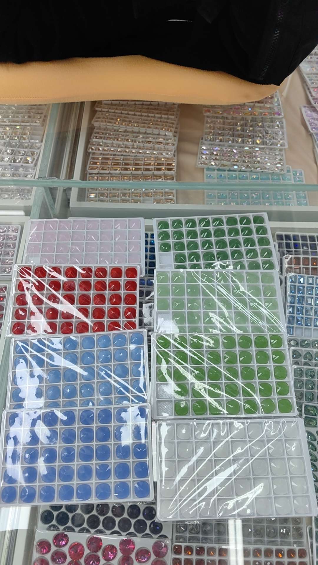 DIY饰品套装 半成品饰品配件 奶油胶配饰 水晶珠子 沙金树脂配件 创意手工制作钥匙扣配件小漾水晶-011