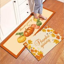 cross-border thanksgiving diatom ooze floor mat kitchen bathroom entrance water-absorbing non-slip mat bathroom mat door mat
