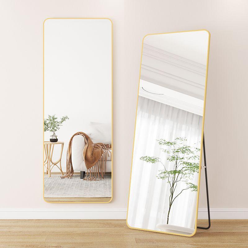 floor mirror mirror body dressing mirror home girls bedroom wall hanging student dormitory full-length mirror appearance mirror amazon Application Scenario
