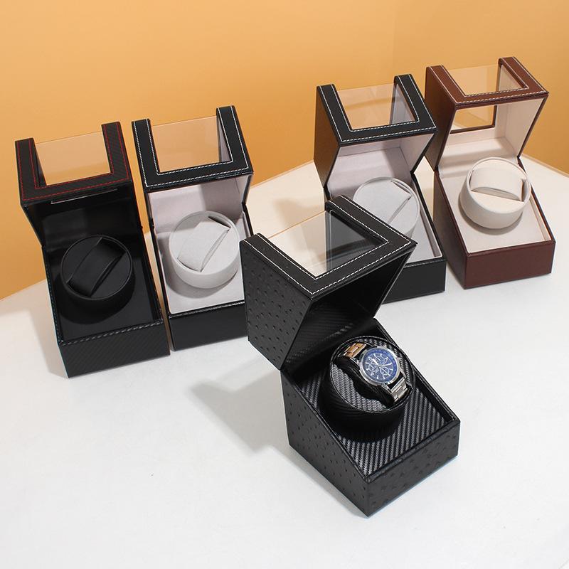 Spot Leather Mechanical Watch Shaking Watch Shaker 1+0 Electric Automatic Watch Box Watch Box