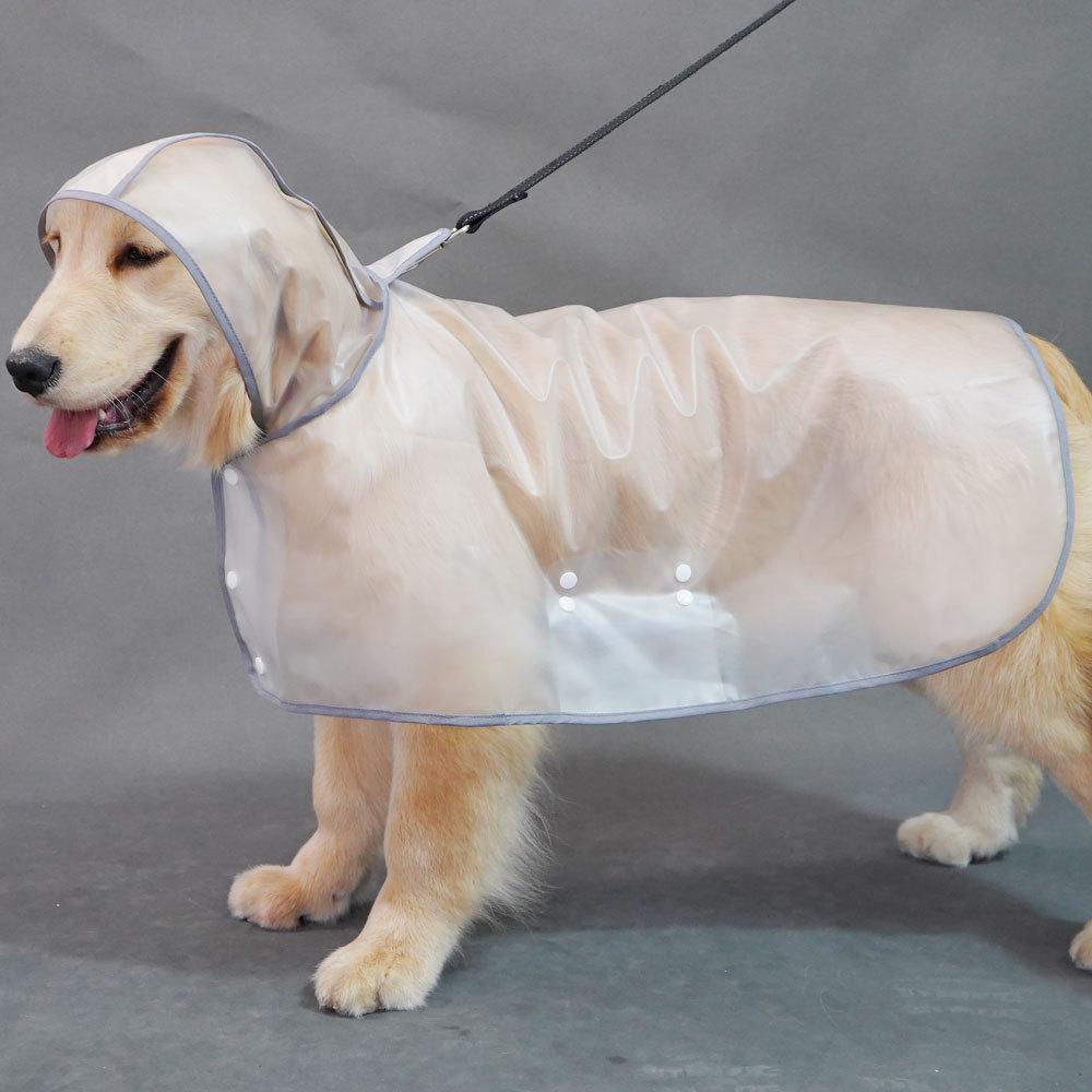 Pet Dog Raincoat Big Dog Golden Retriever Clothes rge Dog Dog Clothes Pet Raincoat Cloak Amazon