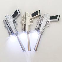 Cartoon with Fshlight with LED Light Emitting Sniper Gun Gel Pen Student Office Brush Pen Test Pen