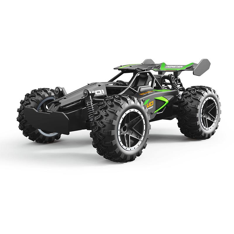 cross-border 2.4g primary speed car rechargeable rc remote control racing car 1:18 big foot off-road vehicle children toy remote control car