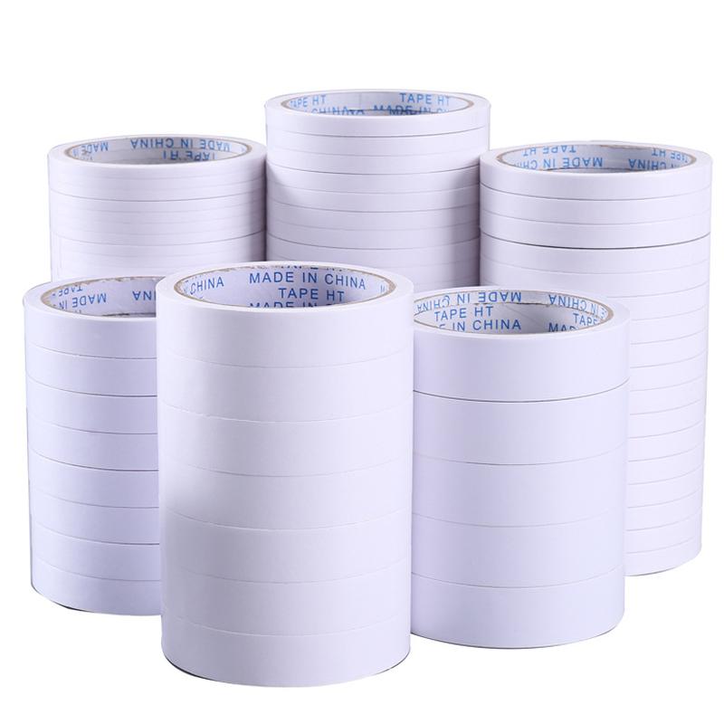 office supplies double-sided adhesive strong adhesive thin transparent white two facial gel stationery adhesive tape wholesale Item Picture