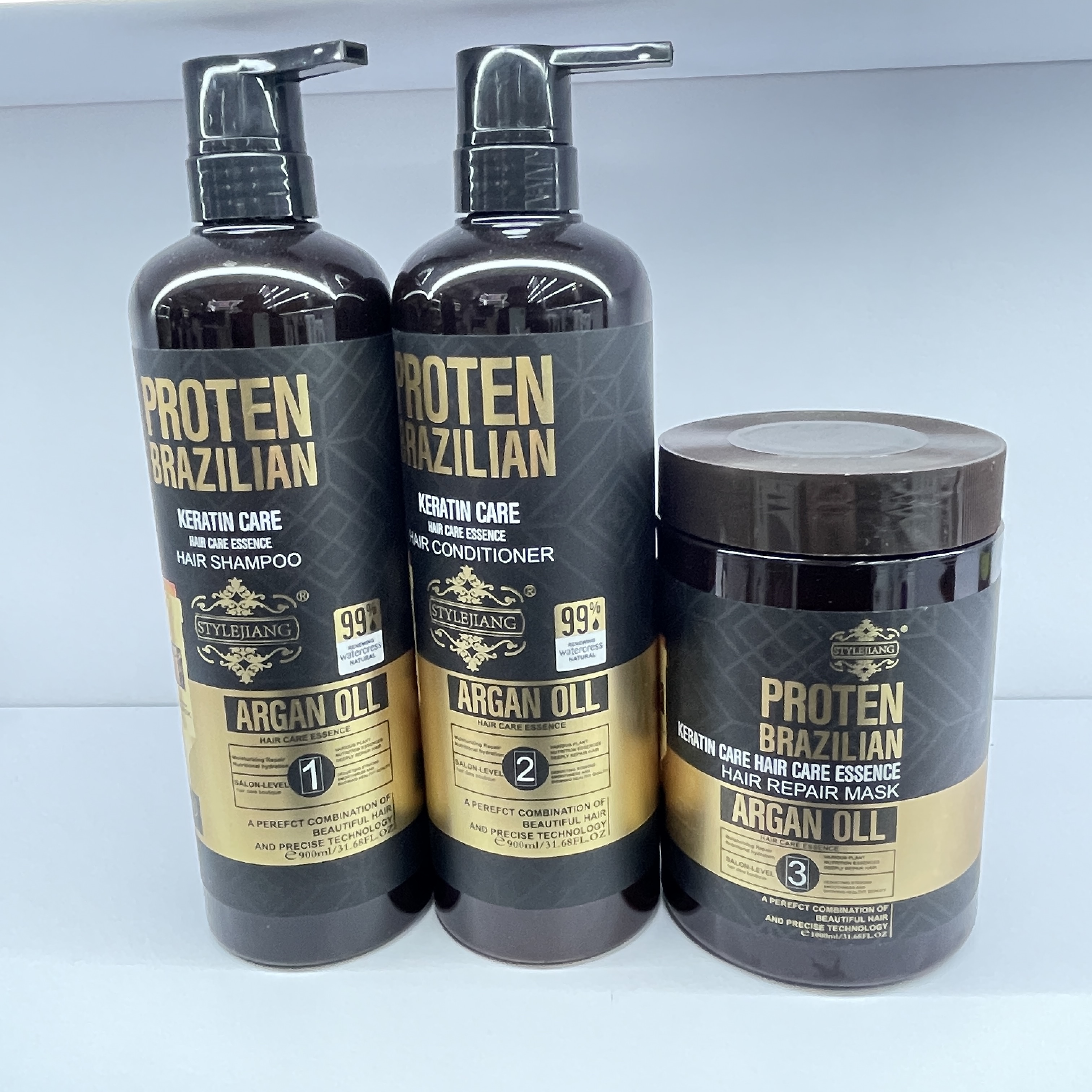 PROTEM BRAZILIAN KERATIN CARE 洗发水护发素发膜精油