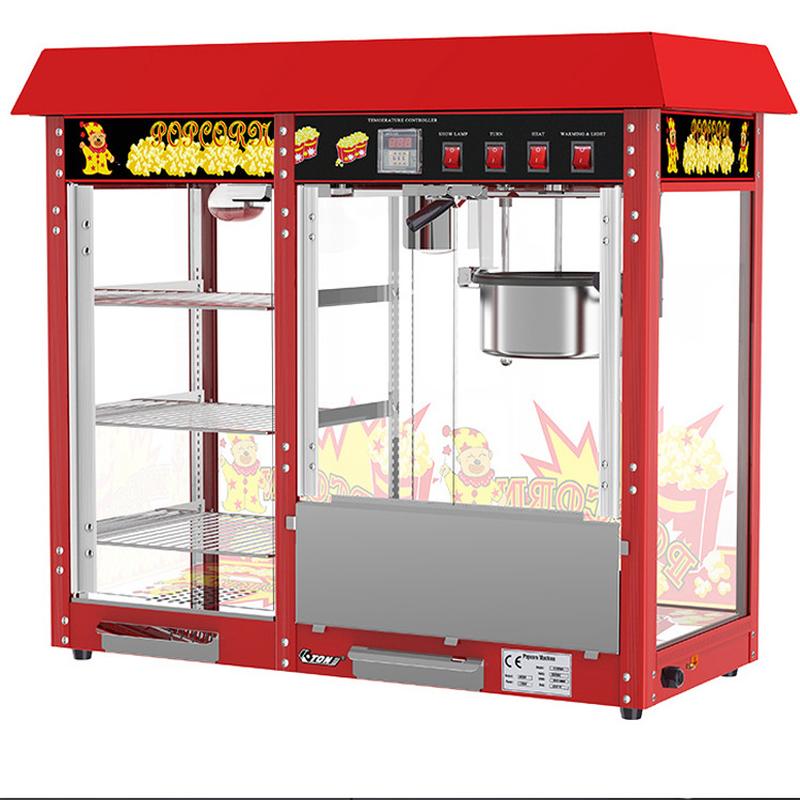 Popcorn Machine Cabinet Popcorn Machine Ball Butterfly Commercial Cinema Casual Snack Automatic Popcorn Machine Wholesale