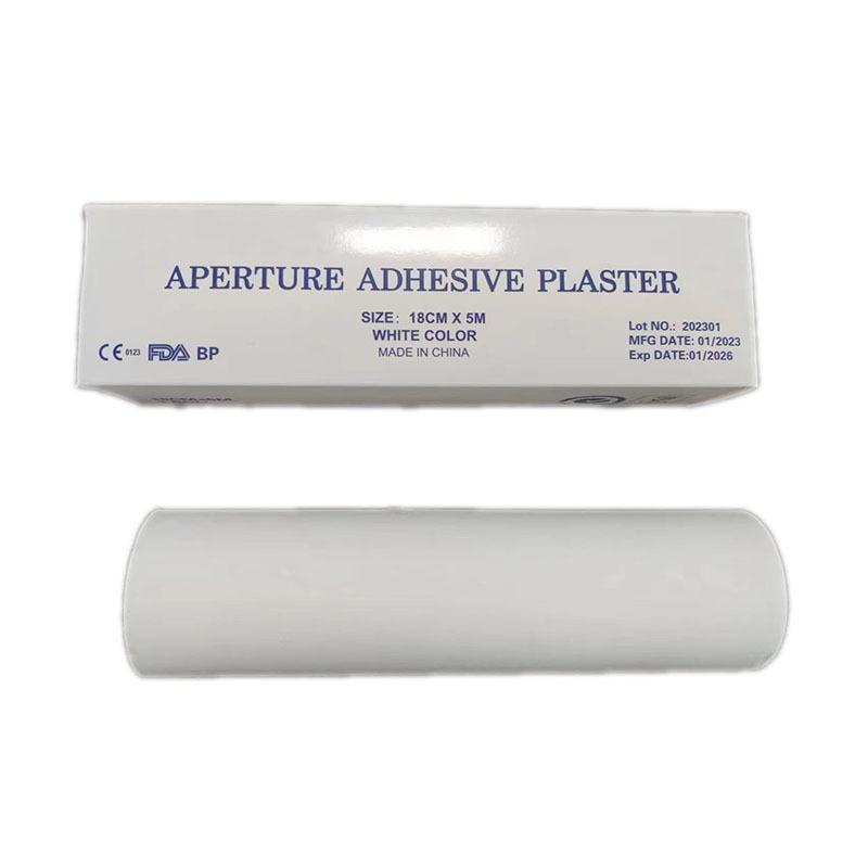medical perforated adhesive plaster adhesive tape manufacturer skin color cotton cloth tape white adhesive tape x5m