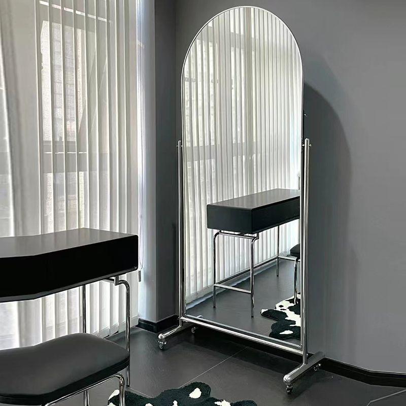full-length mirror dressing mirror floor mirror home clothing store mirror movable full-length mirror slimming