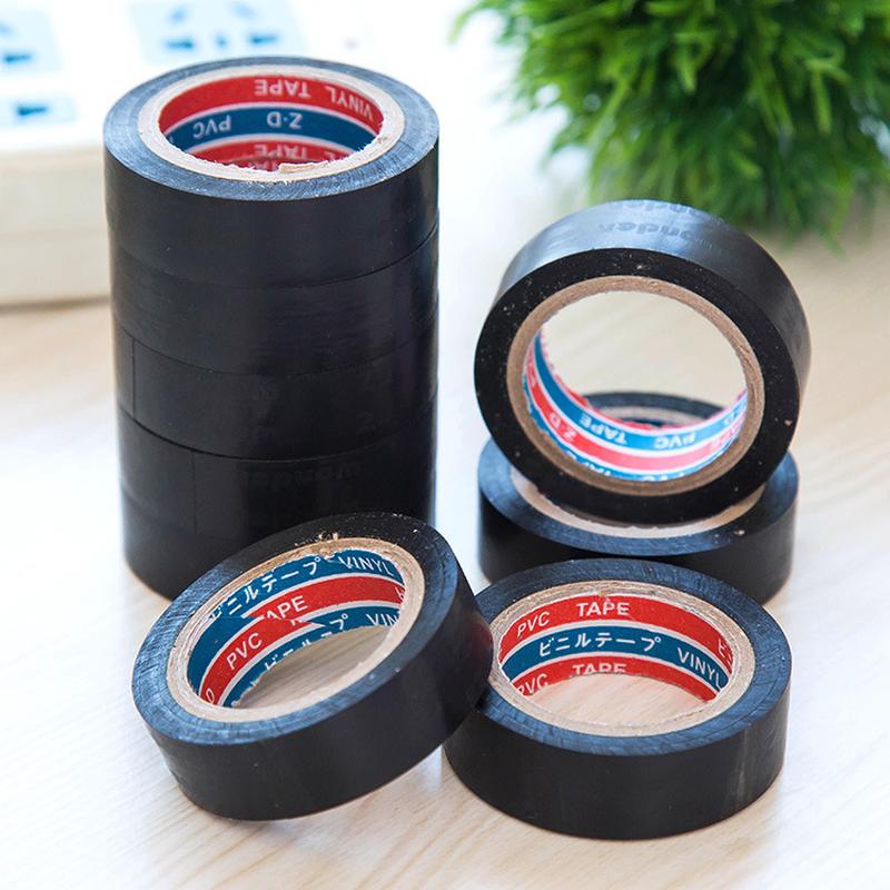 55mm Electrical Wire Electrical Insulation Flame Retardant Plastic Adhesive Tape Electrical Appliance High Voltage PVC Waterproof Moisture-Proof Self-Adhesive Electric Glue