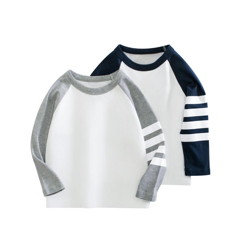 27Kids Brand Children's Clothing Spring 2023 New Babies' Long Sleeve T-shirt Bottoming Shirt Baby Clothes One Piece Dropshipping