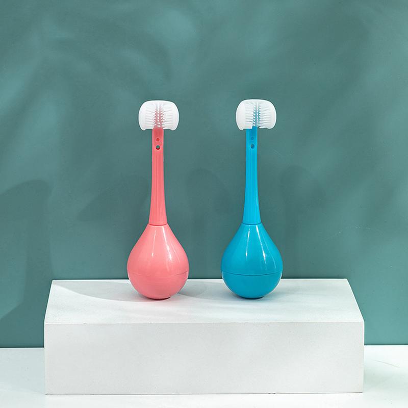 Toothbrush Tumbler Toothbrush U-Shaped Toothbrush Baby Cute Cartoon Creativity Toothbrush Soft-Bristle Toothbrush