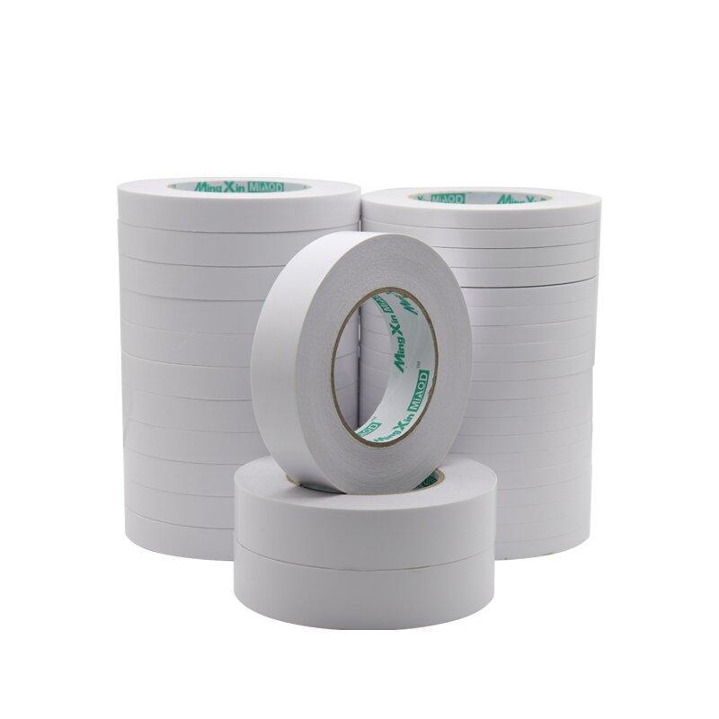 double-sided adhesive tape factory wholesale two-sided white double-sided adhesive tape various specifications thin transparent hot melt adhesive industrial decoration Specification drawing