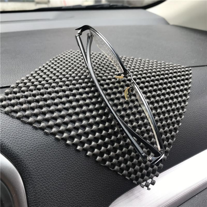 mesh pvc foam non-slip mat hollow dense linen foam mesh pad car fruit mobile phone universal foam cushion