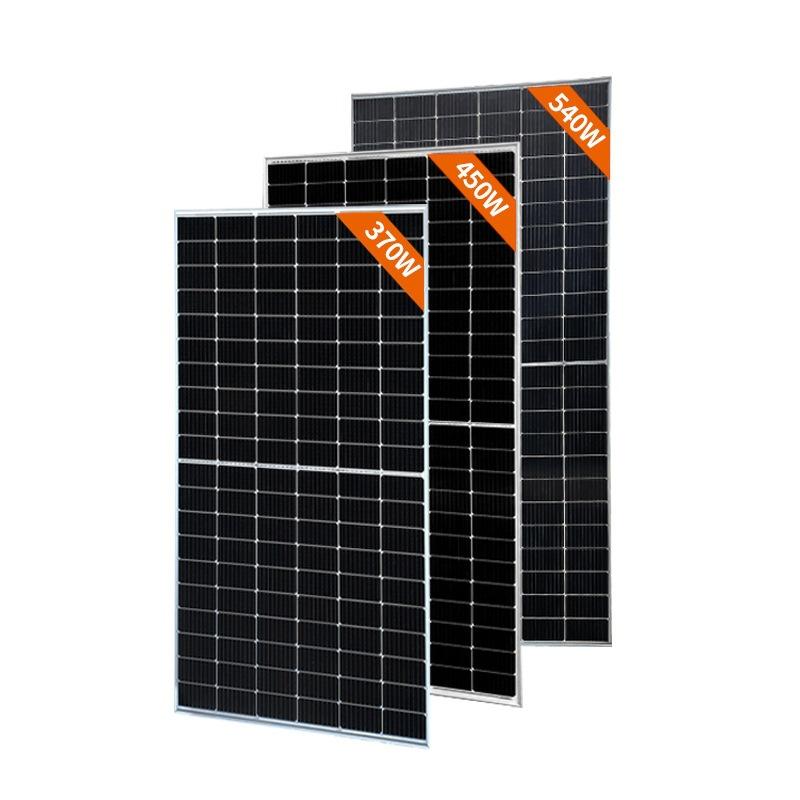 balcony photovoltaic solar panel 410w solar panel 420w out of europe south america with certified solar panel factory
