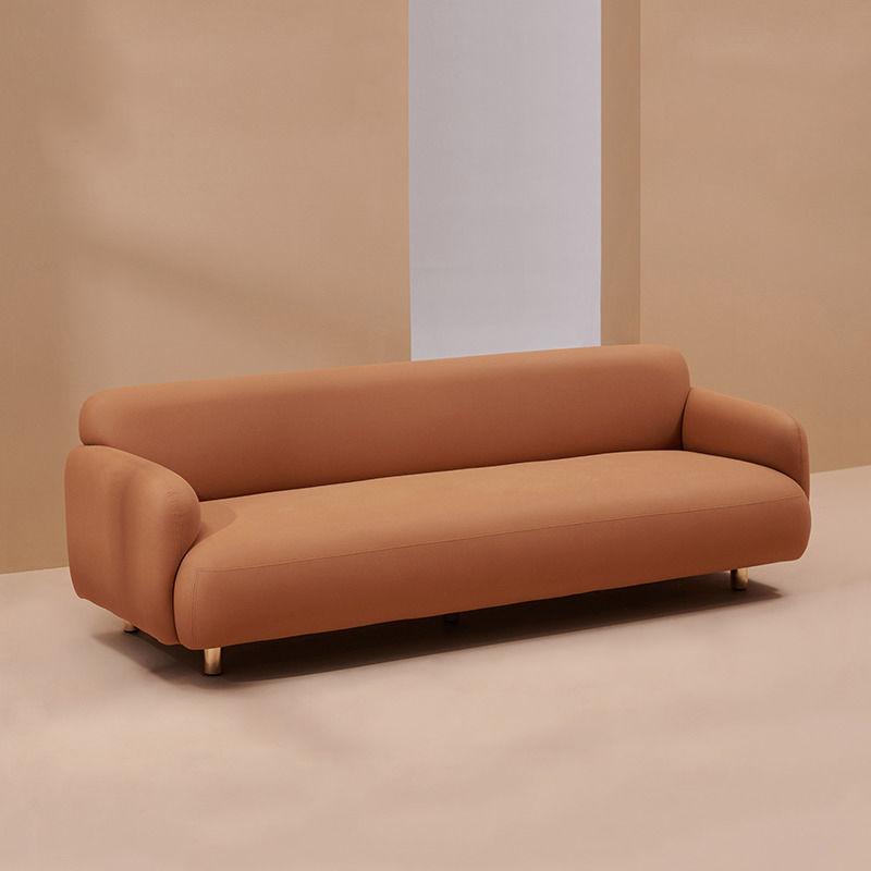 nordic technology cloth sofa three-seat sofa lazy sofa internet celebrity sofa small apartment light luxury fabric sofa thumbnail