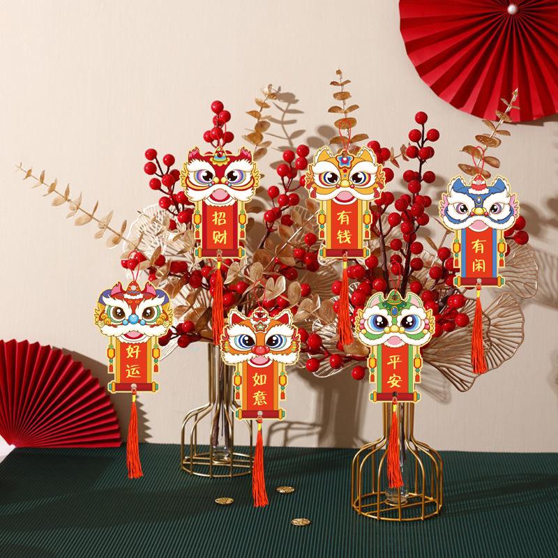 2025 new chinese spring festival new year pendant pachira macrocarpa decorations arrangement decoration snake year pendant new year decoration new product