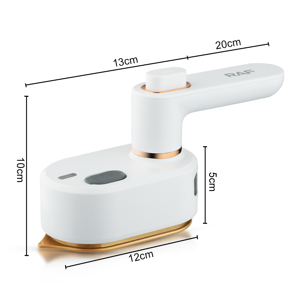 RAF European Standard cross-border handheld electric iron Portable household small dry and wet dual-purpose mini rotary iron R.1236 Item Picture