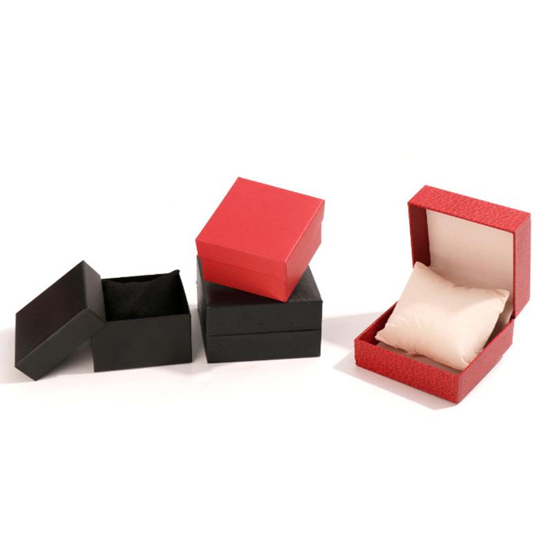 pu leather fashion watch box sub ornament watch gift box exquisite watch packaging box high-end watch box