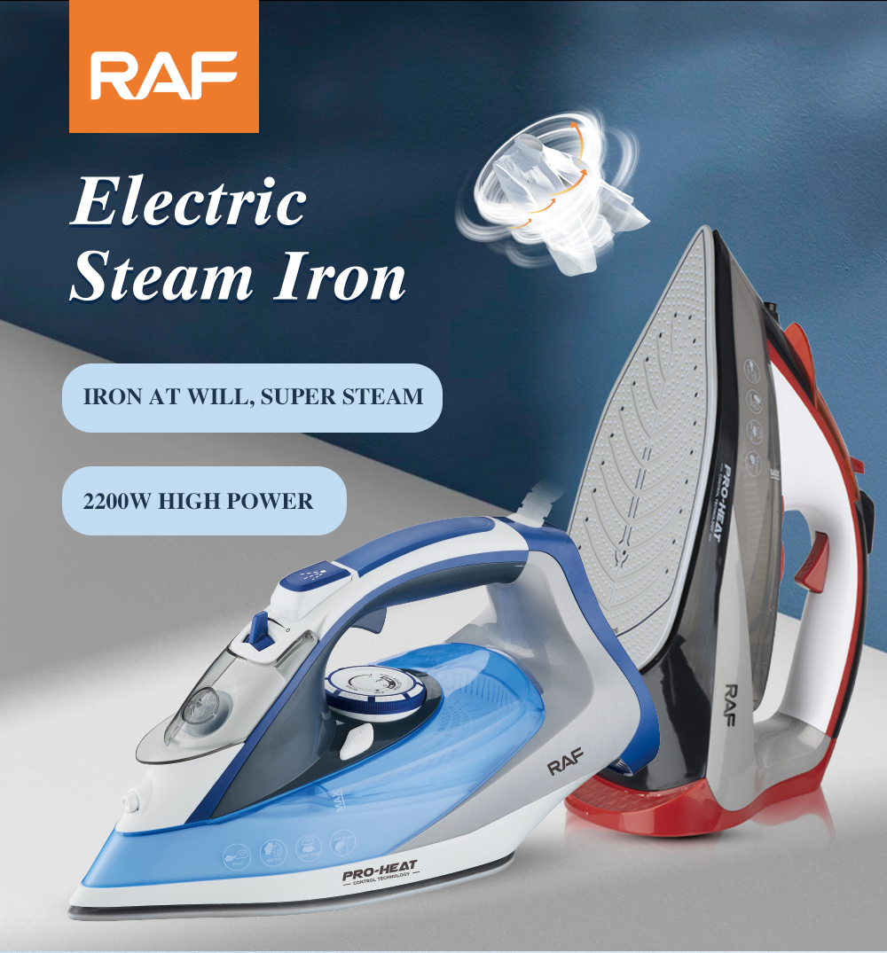 RAF Cross-border English European standard new ceramic floor electric iron Hotel supplies bestseller, Iron Electric ironing R.1256 pic 4