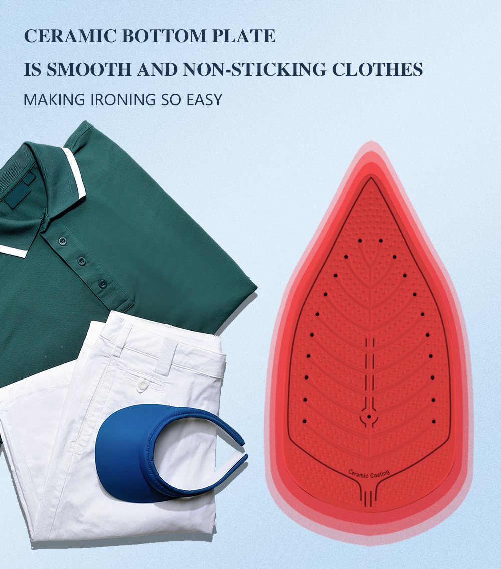 RAF Cross-border English European standard new ceramic floor electric iron Hotel supplies bestseller, Iron Electric ironing R.1256 pic 5