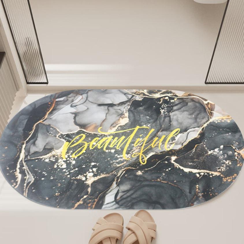 bathroom mats door mat door mat bathroom water-absorbing non-slip mat carpet mat door diatom ooze