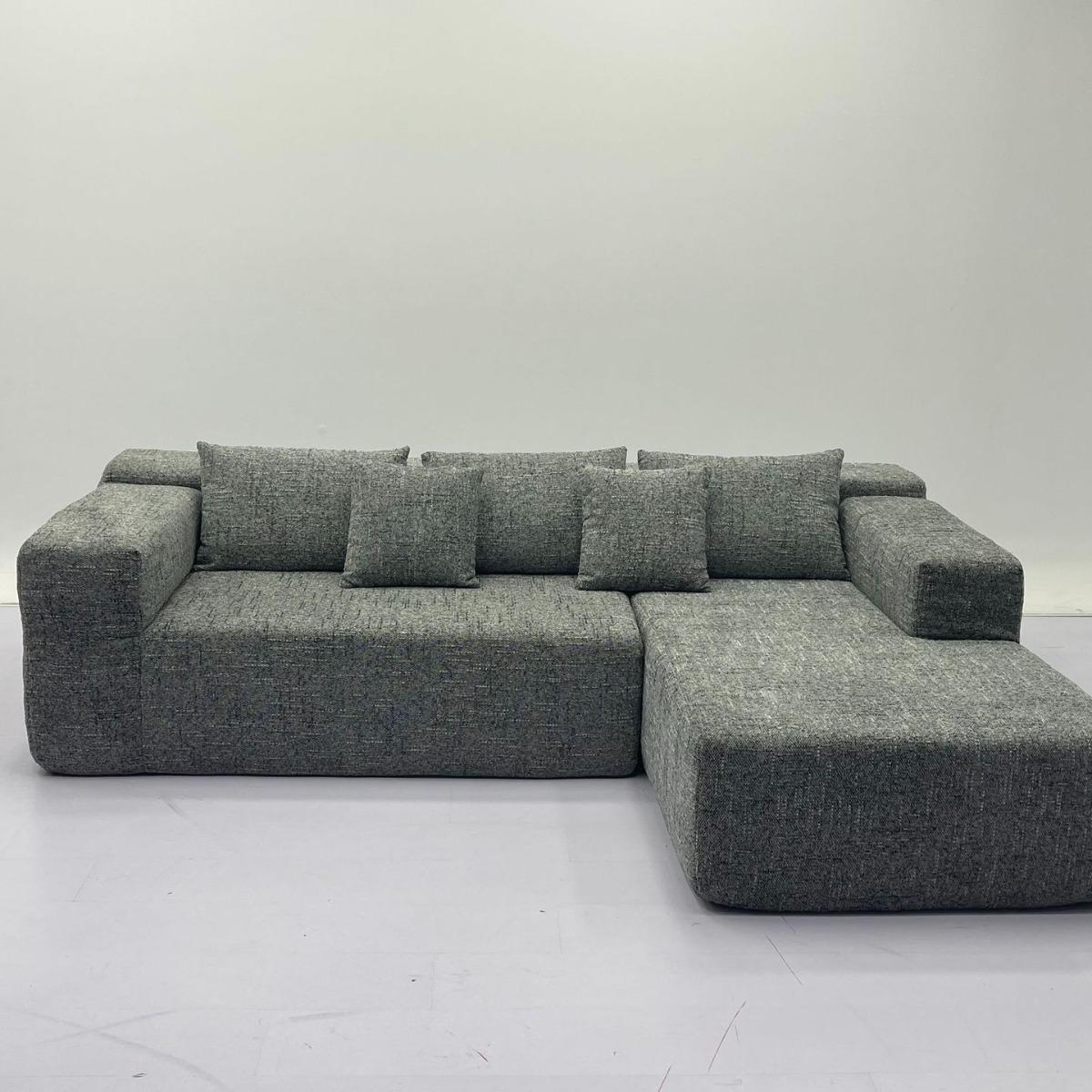 cross-border compression sofa full removable washable fabric corduroy modern straight row sofa lazy compression sofa