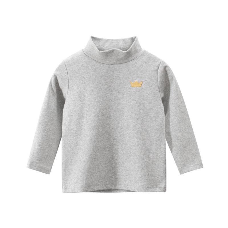 27kids brand children's clothing autumn new product wholesale korean style boys undershirt baby clothes long sleeve t-shirt turtleneck
