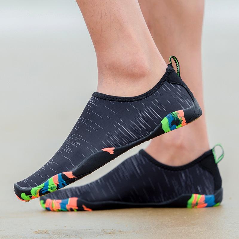 Cross-Border Water Shoes Upstream Wading Shoes Men's and Women's Outdoor Dive Boots Breathable Swimming Shoes Beach Snorkeling Shoes