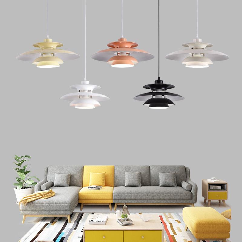UFO Chandelier Nordic Style Modern Minimalist Art Chandelier Famous Hotel Bar Table Dining Room Full Spectrum Chandelier