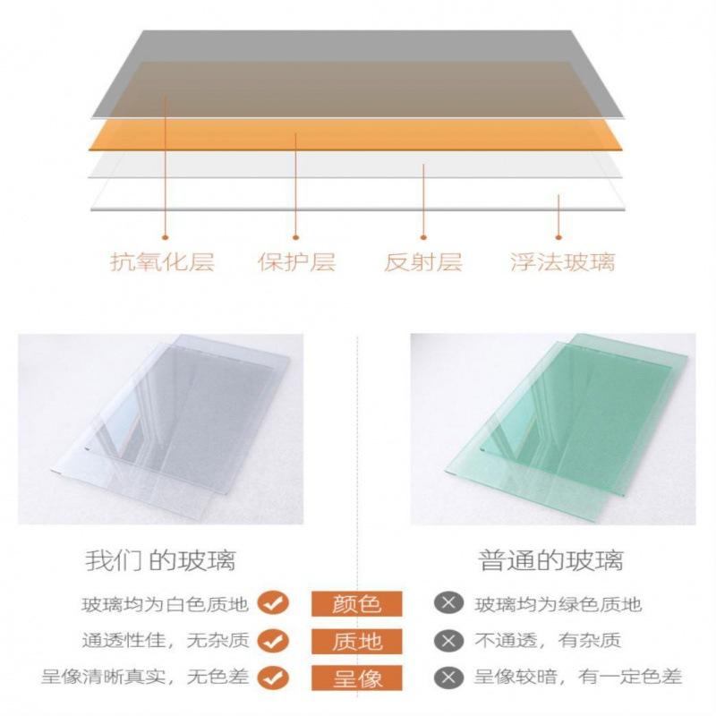 floor mirror mirror body dressing mirror home girls bedroom wall hanging student dormitory full-length mirror appearance mirror amazon Item Picture