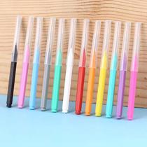 Portable Interdental Brush Beauty Tooth Seam Brush Beauty Makeup Mascara Brush Cleaning Interdental Brush Export Gap Brush Orthodontic Interdental Brush