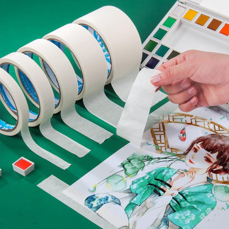 masking tape adhesive tape can be writing paper with no residue shredded paper adhesive tape art student edge sticking drawing sketch masking tape