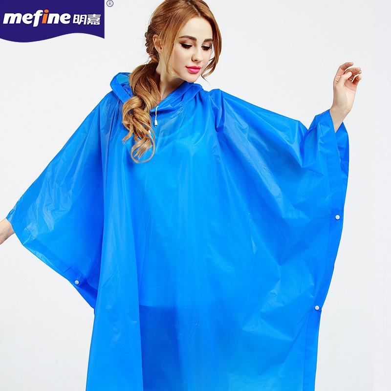 adult poncho bucket raincoat riding one-piece raincoat outdoor mountaineering travel non-disposable hiking poncho