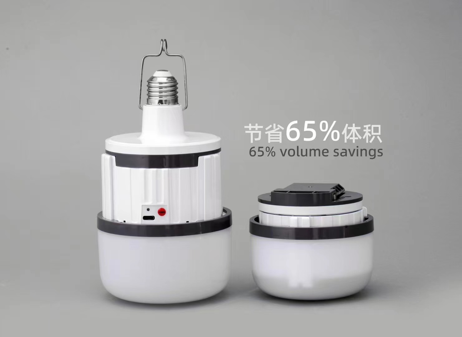 太阳能手提应急灯 跨境外贸户外多功应急灯泡投光灯亚明ledlight植物灯园林灯具