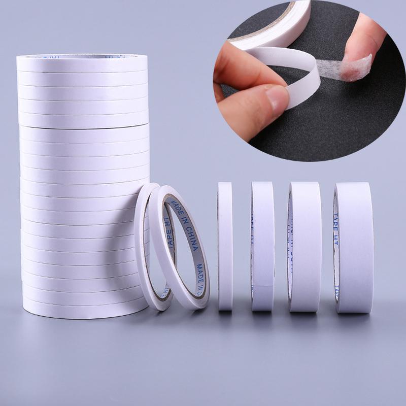 office supplies double-sided adhesive strong adhesive thin transparent white two facial gel stationery adhesive tape wholesale details Picture