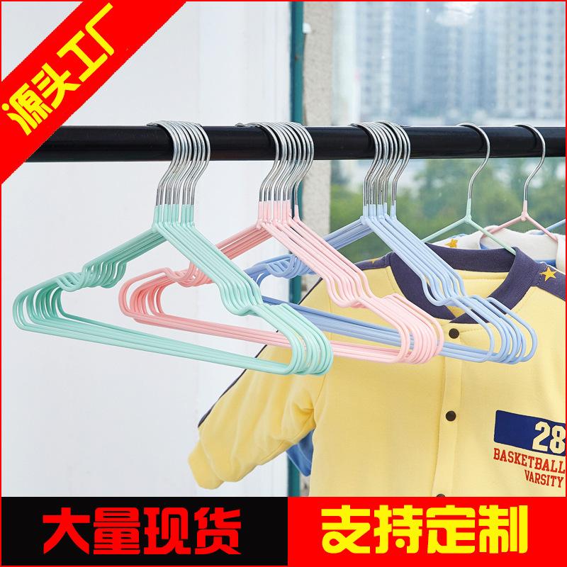 children's hanger clothes hanging baby non-slip baby small hanger household hanger clothes kids clothes hanger wholesale