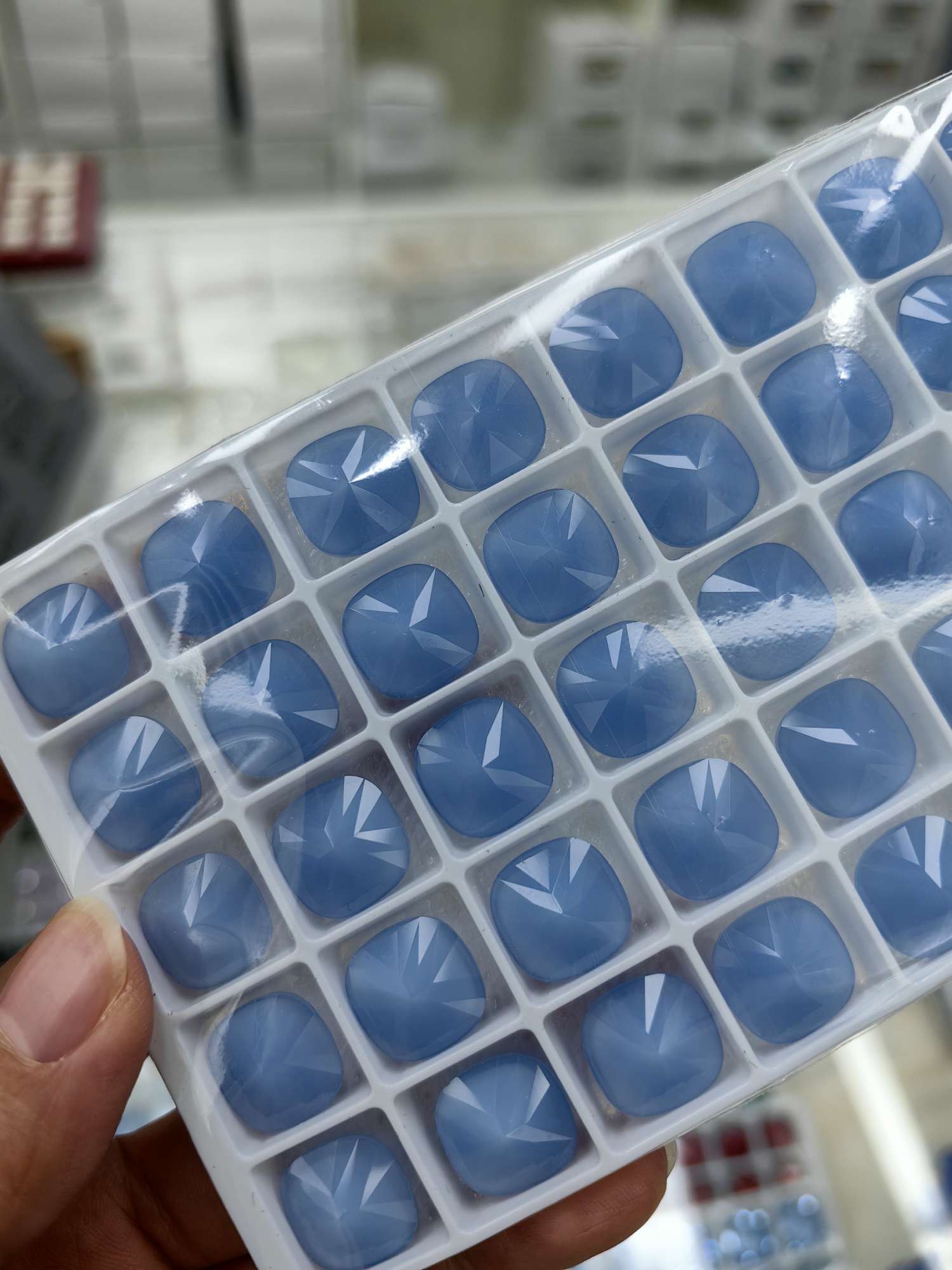 DIY饰品套装 半成品饰品配件 奶油胶配饰 水晶珠子 沙金树脂配件 创意手工制作钥匙扣配件小漾水晶-011细节图