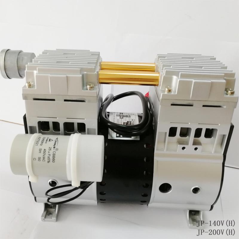 supply oil-free piston vacuum pump 140v portable mute oil-free suction pump air compressor negative pressure pump